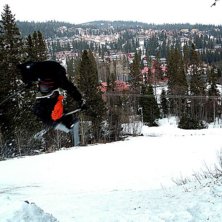 Vi i bj&ouml;rnen st&auml;nger en vecka tidigare &auml;n &aring;re . Kuva: Andreas. Ratsastaja: Jonas Sj&ouml;din.