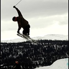 Air in tha corner.. Kuva: Johan Schedin. Ratsastaja: Johan olsson.