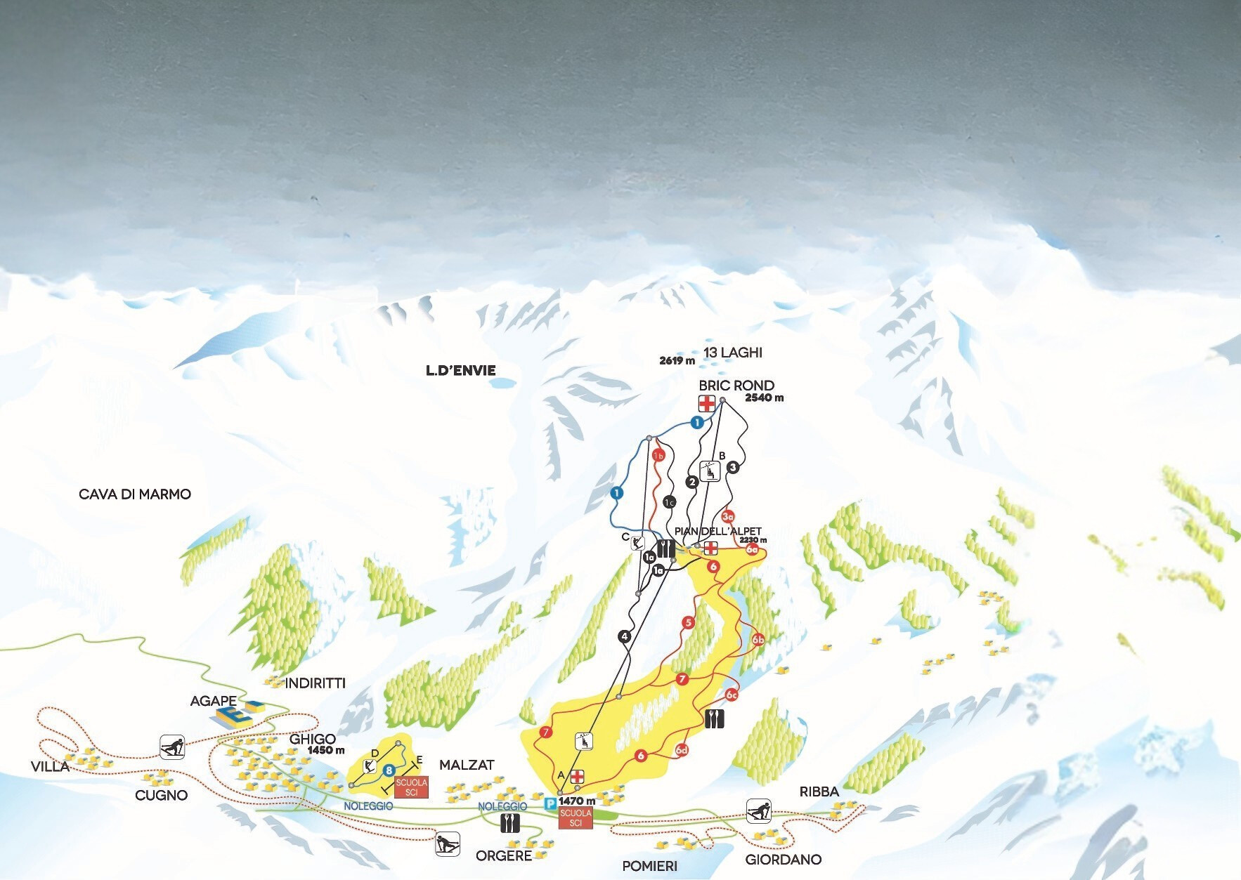 Skimap Prali