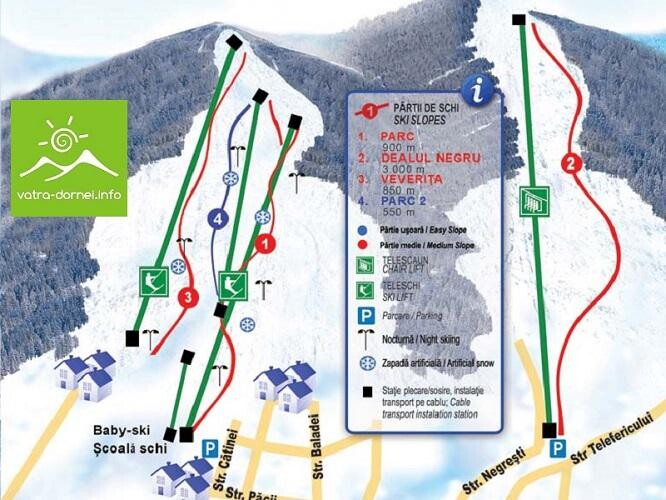 Skimap Vatra Dornei