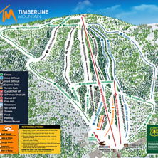 Rinnekartta Timberline Mountain