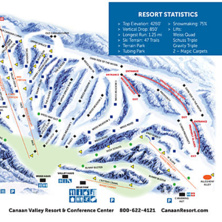 Rinnekartta Canaan Valley Resort