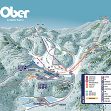 Rinnekartta Ober Mountain