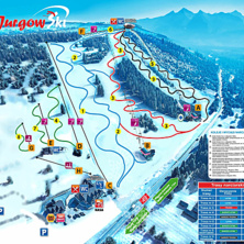 Rinnekartta Jurgów Ski