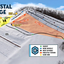 Rinnekartta Crystal Ridge